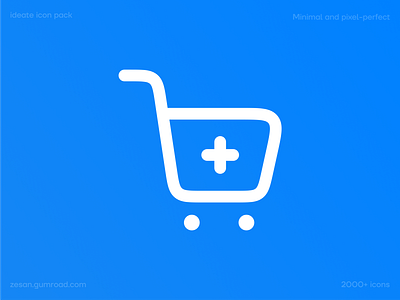 Cart icon - ideate icon pack branding design figma icon free icon icon icon pack icons ideate ideateicon