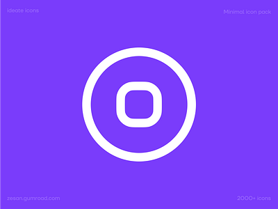 Circle icon - ideate icons clean icon icon collection icon pack icons ideate ideateicon logo minimal pixel perfect