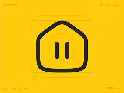 Home icon - ideate design
