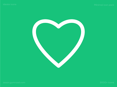 love - ideate icons clean icon icon pack icons ideate ideateicon logo love icon minimal