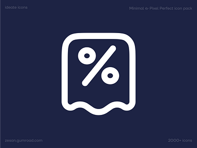 Discount icon - ideate icons