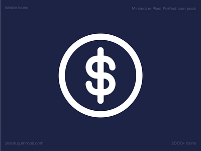 Money icon - ideate icons branding clean design icon icon pack icons ideate ideateicon illustration ios logo minimal ui ux