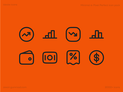 Finance icon set | ideate icons $ bank branding clean design finance finance icon fintech graphic design icon icon pack icons ideate ideateicon illustration logo minimal money ui