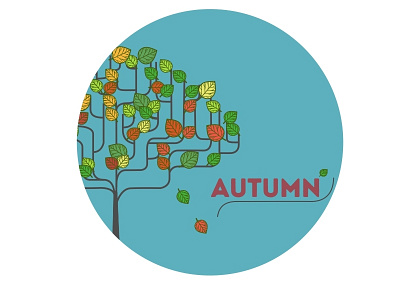 Autumn Cirlce autumn circle leaves tree weather