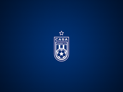 CASA Academy FC branding futbol logo mark soccer sports