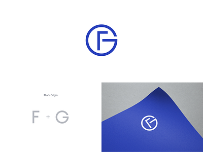 Dribbble brand branding clean icon icon app identity letter letter f letter g logo logo design logomark mark medical unfold