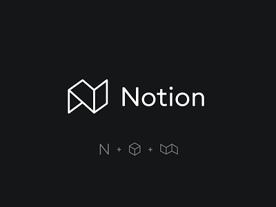 Notion logo redesign branding branding concept branding design concept identity logo logo design logotype mark notion redesign concept typography