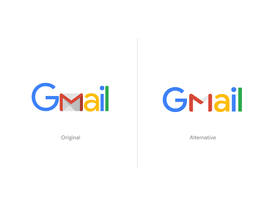 Gmail Logo Exploration branding clean concept design exploration gmail google logo logotype mark rebranding typography unfold
