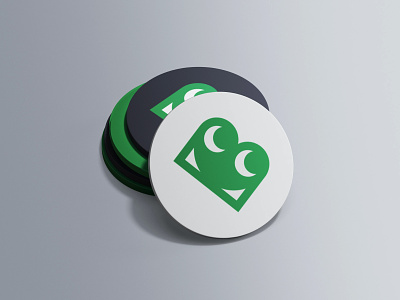 Borderleap mark concept frog game gaming logo icon identity iphone letter b logo logo designer mark mobile modern stickers symbol unfold