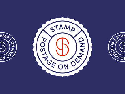 Stamp Logo concept branding letter s logo badge logo concept logo design logotype post postage s logo stamp stamps typography unfold
