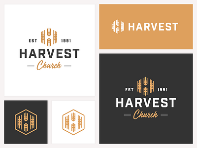 Harvest Church Logo by Benjamin Oberemok on Dribbble