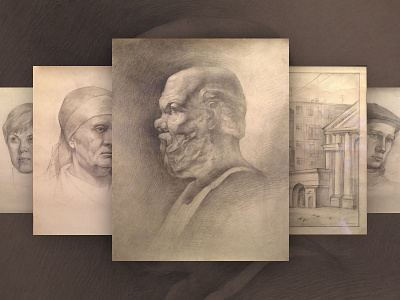 My Student Works | Pencil drawings