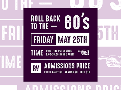 Roll back to the 80's