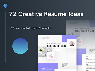 72 Creative Resume Ideas