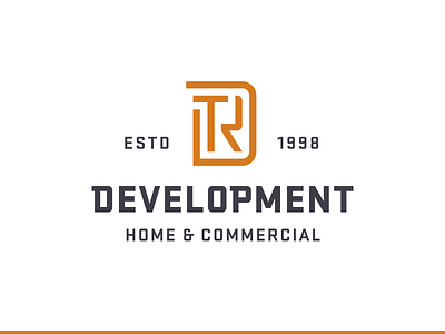 TDR Development - Logo Design brand identity design branding construction designer developement graphic design icon identity logo logotype mark monogram seattle typography ui ux