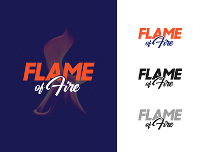 Flame of fire - Logo Design brand exploration brand identity branding fire flame graphic design identity logo logotype mark seattle type typography vector