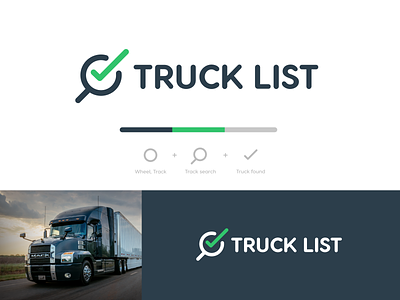 Truck List Logo Design