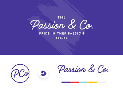 Passion & Co. Logo Exploration