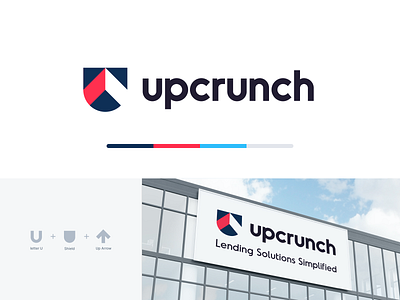 UpCrunch logo concept