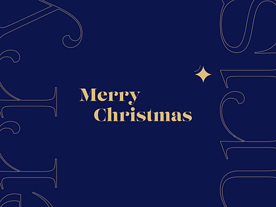 Merry Christmas ✨ branding christ christmas design holidays icon identity illustration letter logo logotype star typography