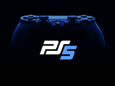 PS5 Logo branding gaming logo logotype nintendo playstation ps4 ps5 rebrand redesign sony typography unfold xbox