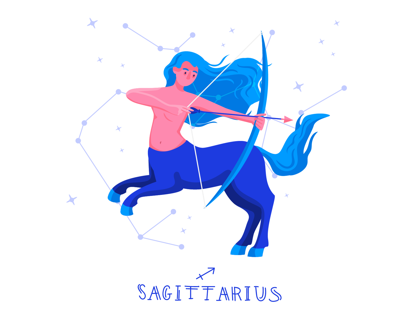 Zodiac signs: Sigattarius by Gosia Nowak on Dribbble