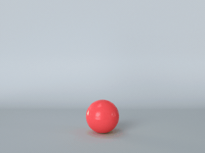 Ball! 3d ae after effects animated animation ball c4d cinema4d gif octane ring sphere