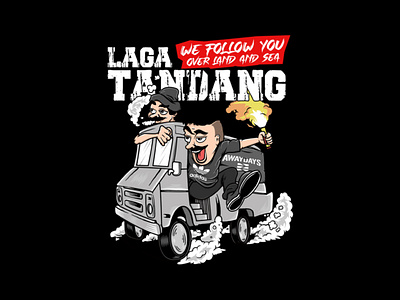 Laga Tandang 3d animation branding casual design graphic design hooligan illustration logo motion graphics tifosi vector