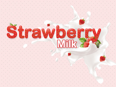 Strawberry Milk design