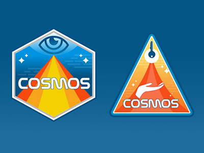 Team Cosmos Mission Patch branding capital one consumer identity identity illustration mission patch nasa photoshop sketch sketch app space