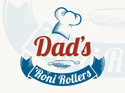 Dad'S Roni Rollers culinary dad logo