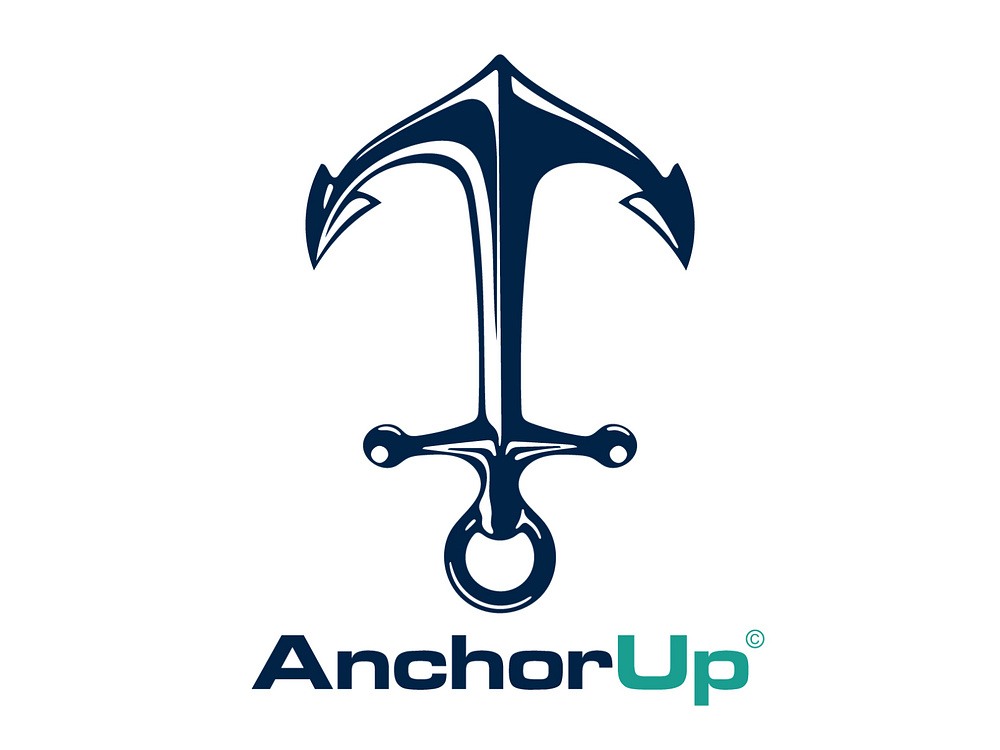 Anchor Up Logo by Kate Johnson on Dribbble