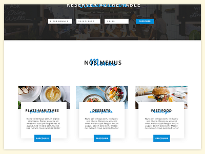 Restaulab WIP - Shot#2 - restaurant Template