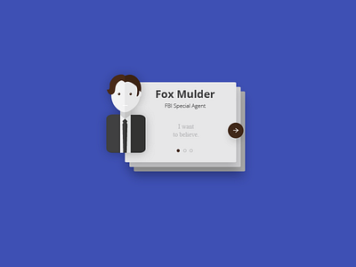 Mulder UI card