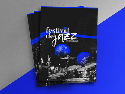 Festival International de Jazz (de Montréal) canada concert festival graphic design jazz montreal music poster