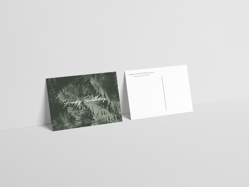 CCM - Happy Birthday Postcard postcard business stationery branding
