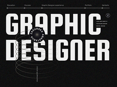 CV design for graphic designers