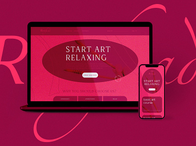 Redhead UI design app branding design graphic design typography ui vector