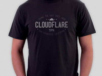 New CloudFlare shirt options