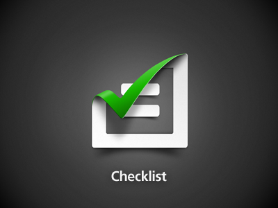 Checklist app checklist icon logo todo