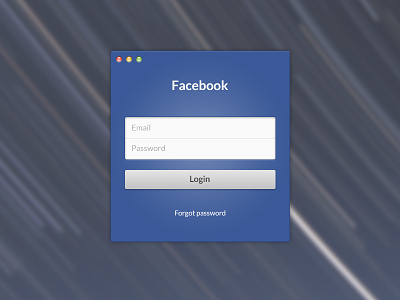 Facebook login freebie app form design facebook login form design login design rebound