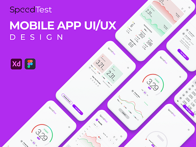 Speed Test Mobile App UI/UX Design