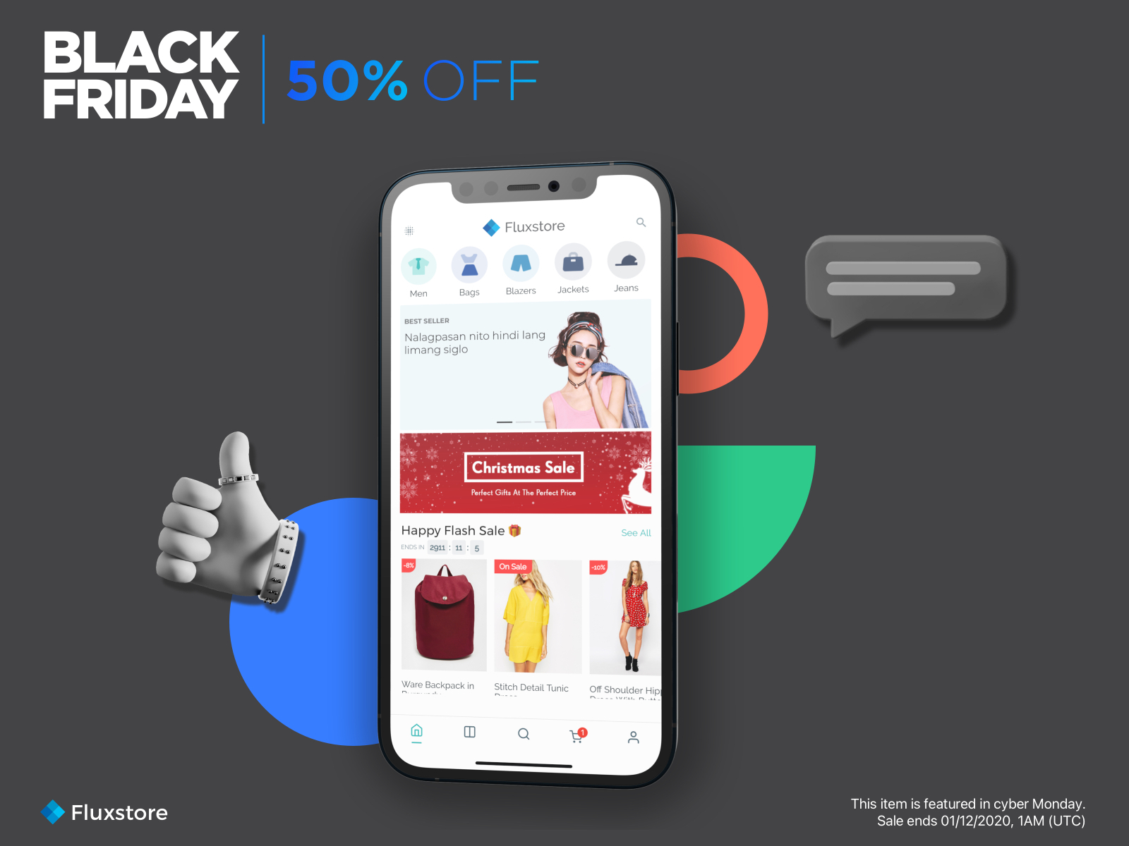 Black Friday 2020🔥Super Sale 50% OFF By InspireUI On Dribbble