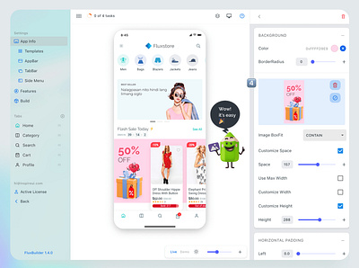 🔥 Super Sale 50% OFF 🔥FluxStore apps app builder ecommerce app flutter flutter app flutter builder fluxbuilder fluxstore inspireui mobile app woocommerce woocommerce flutter