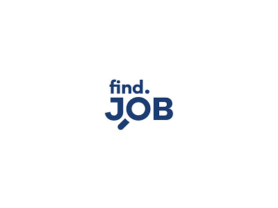 find Job branding find job logo logotype vector