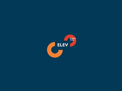 Elev Project Group branding eleven group logo logotype project typography vector