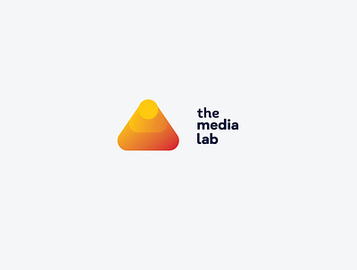 Media Lab branding design icon illustration lab logo logotype media typography vector