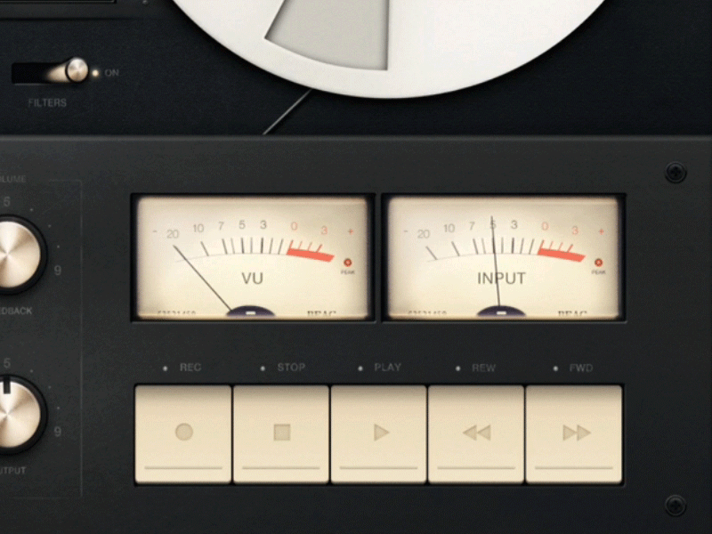 Reel Story Recorder ipad recorder reel story ios8 music vintage