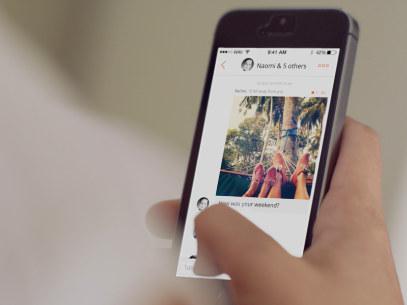 wāv - public chat chat app social ios8 mobile
