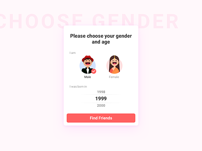 choose gender
